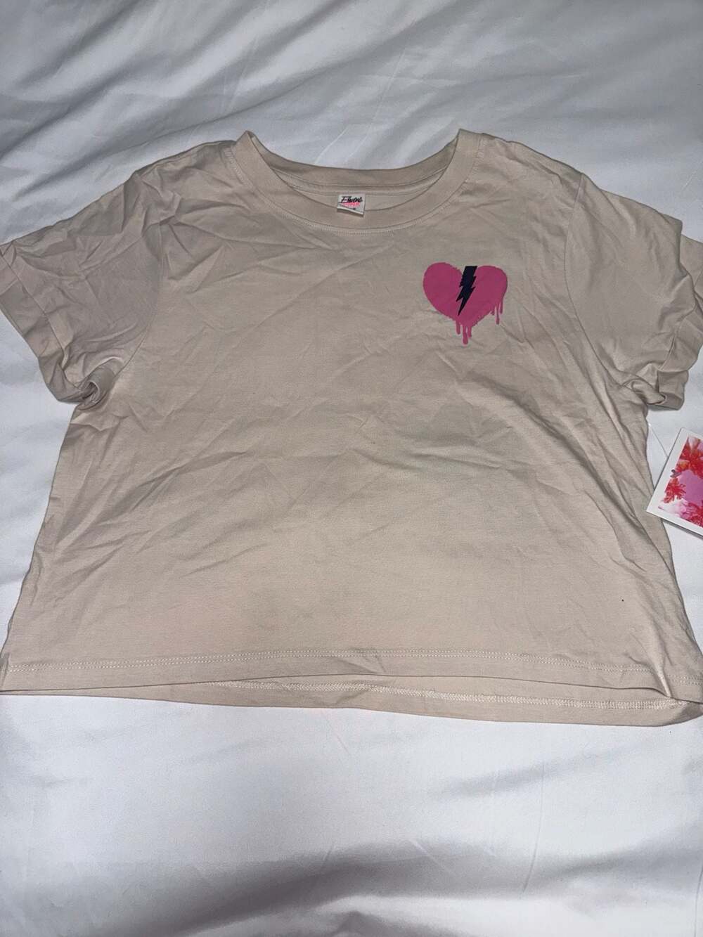 Electric Pink Trouble World Tour Taylor Swift Inspired Crop T-Shirt